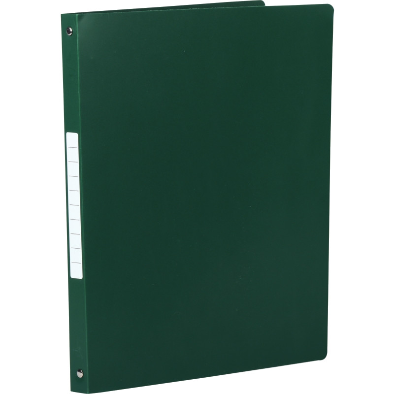 Classeur 4 anneaux en polypropylène opaque, format A4, dos 2,5 cm, ver