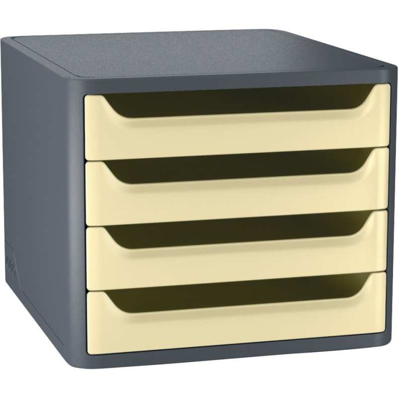 Module 4 tiroirs First Jaune pâle