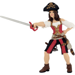 Lot de 8 pirates et un trésor PAPO