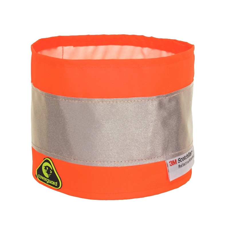 Brassard haute visibilité orange