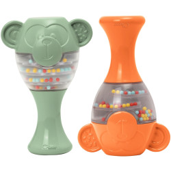 Paire de maracas singes CHICCO ECO+