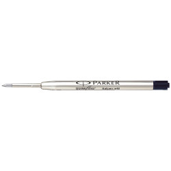 Recharge bille standard Parker pointe fine noir