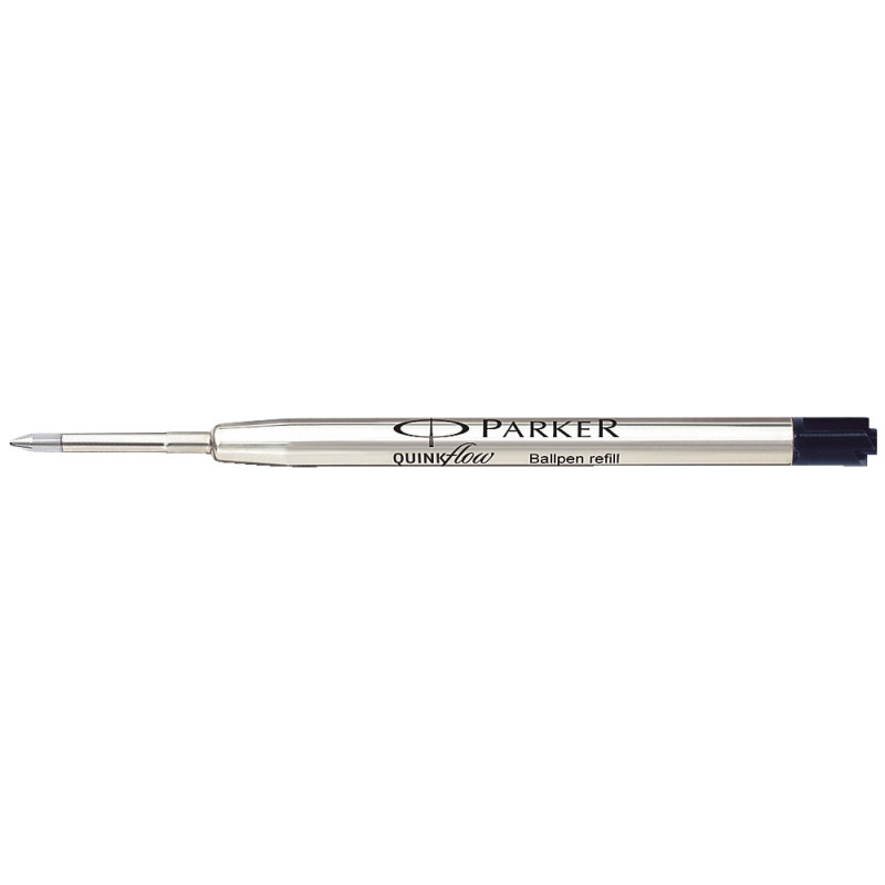 Recharge bille standard Parker pointe fine noir