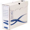 Paquet de 10 boites d'archives 33x25cm dos 10cm blanches