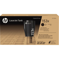 HP 153X kit de recharge de toner noir grande capacité authentique (W15