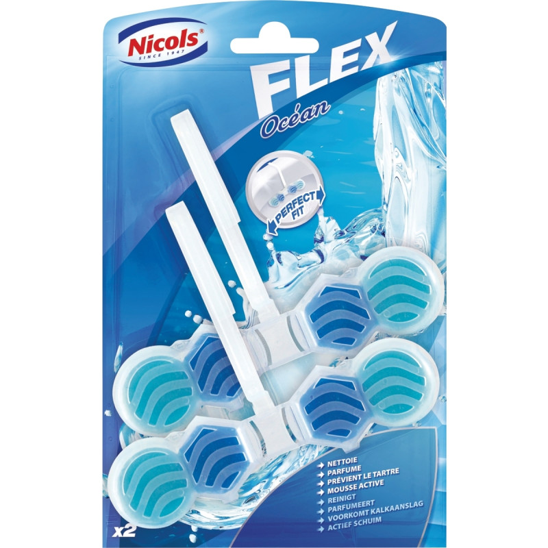 blister 2 bloc cuvette WC océan
