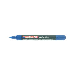 Marqueur peinture permanent E790 pointe ogive bleu