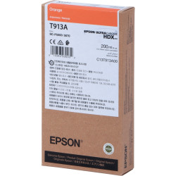 Epson cartouche jet d'encre photo orange authentique (T913A)