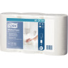 Lot de 3 mini-bobines essuie-tout M1 1 pli blanches