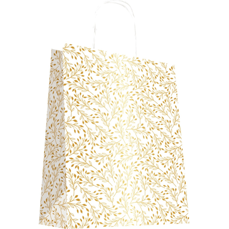 Boite de 50 sacs cabas or 100g 24 + 12x32cm