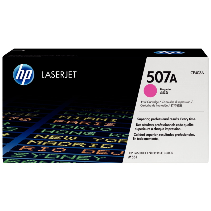 HP 507A toner magenta authentique (CE403A)