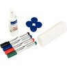 Kit accessoires pour tableau blanc 10 pièces Basic