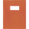 Protège-cahier PP opaque + étiquette, format A4, orange