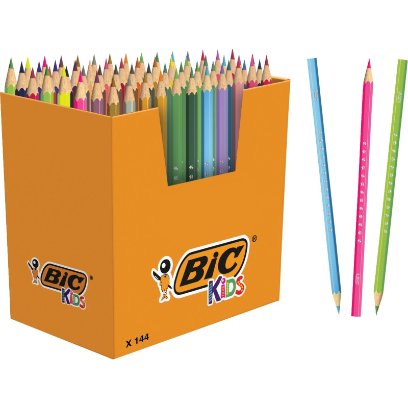 Classpack de 144 crayons de couleur Smooth assortis