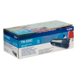 Brother TN325C toner laser cyan haute capacité authentique