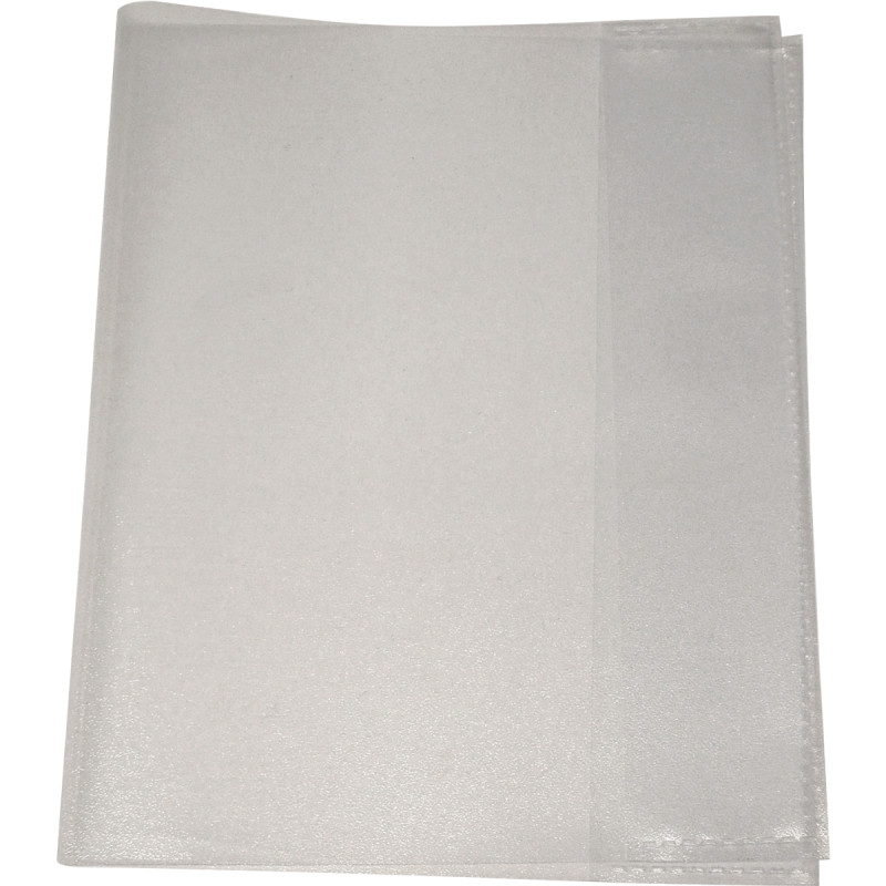 Protège-cahier en PVC incolore, format A5