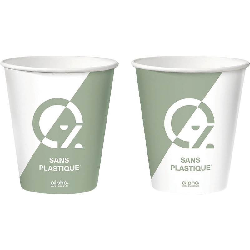 Paquet 50 gobelets carton ALPHA 28cl