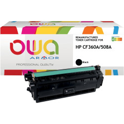 Toner laser compatible à la marque HP CF360A noir