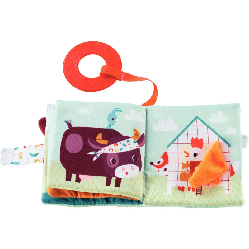 Imagier en tissu Rosalie la vache LILLIPUTIENS