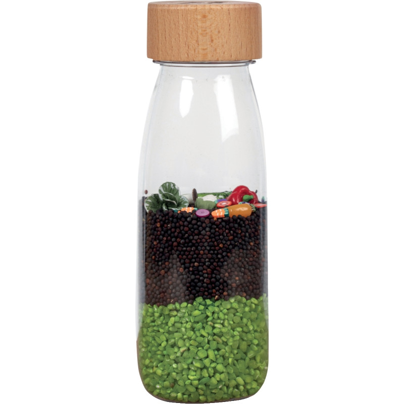 Bouteille sensorielle PETIT BOUM, légumes