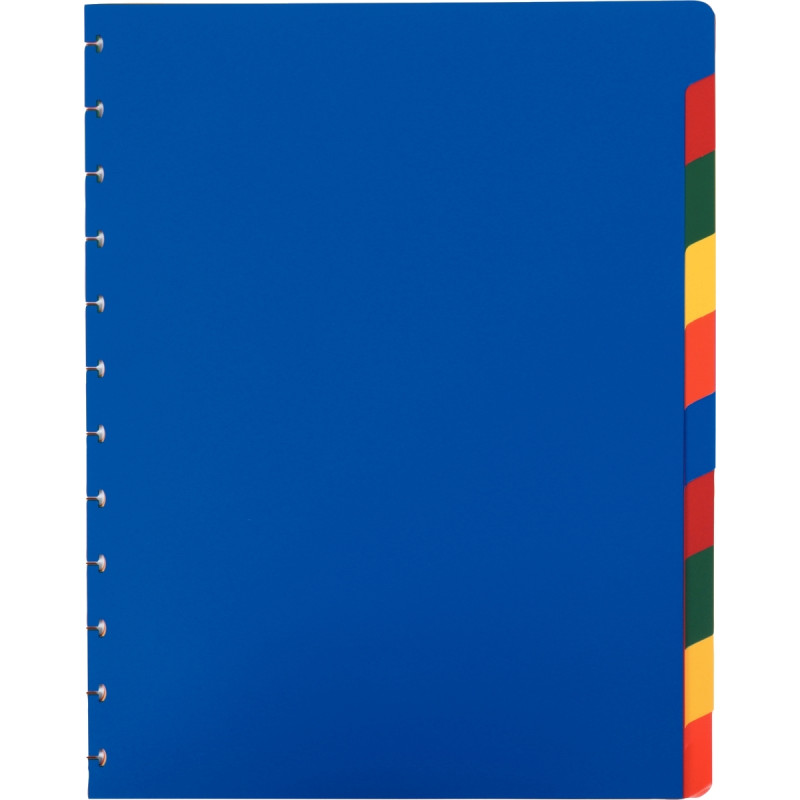 Jeu de 10 intercalaires en polypropylène ADOC COLOR