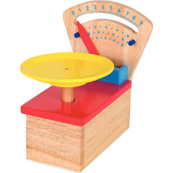 Balance d'épicier en bois