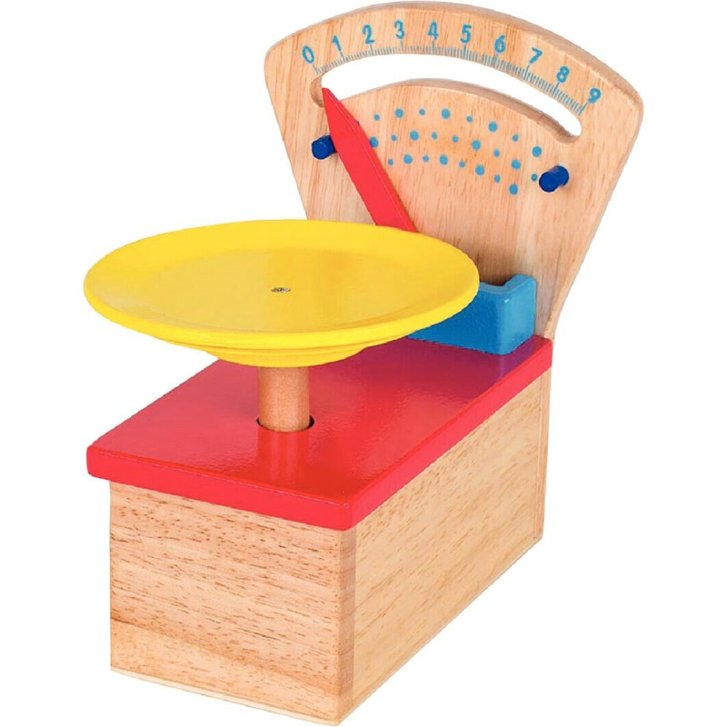 Balance d'épicier en bois