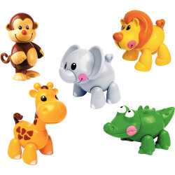 Lot de 5 animaux du safari TOLO