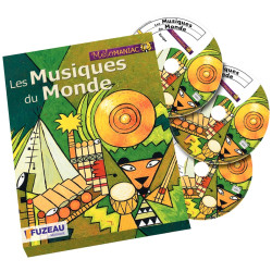 Coffret 3 CD les musiques du monde
