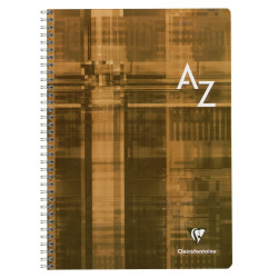 Répertoire reliure intégrale 180 pages, format A4, quadrillé 5x5, papi
