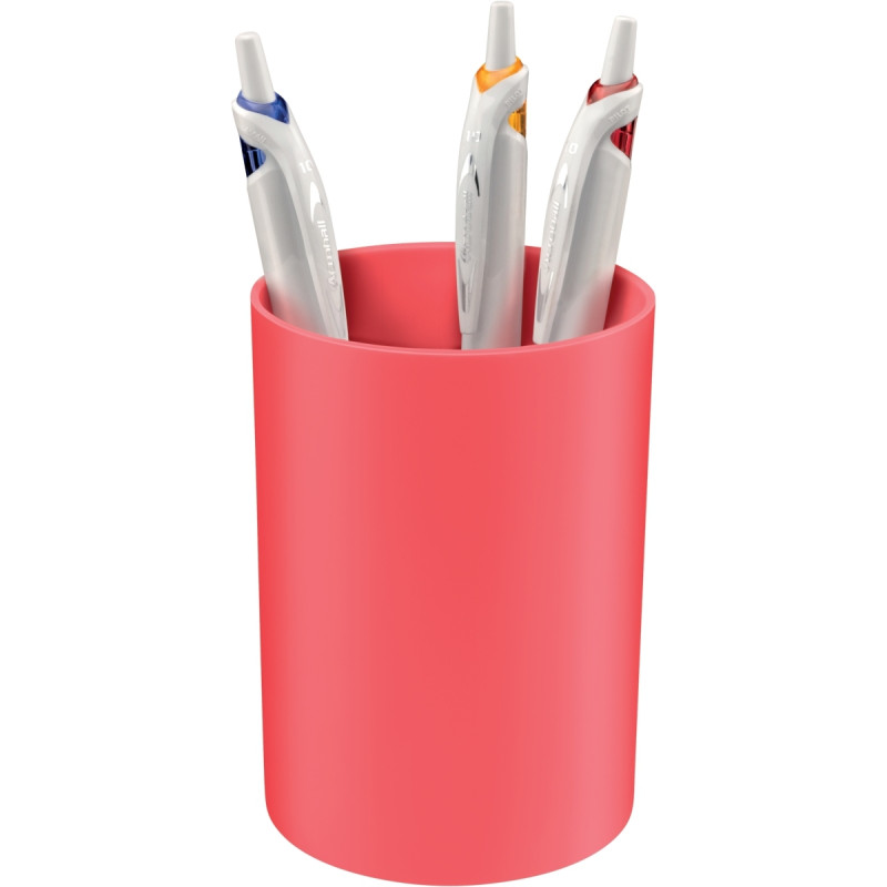Pot à crayons First Rouge coquelicot