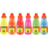 Lot de 6 Flacons 250 ml de gouache Néfertari Flaconuo