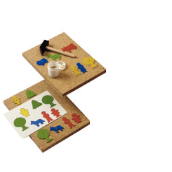 Sachet de 72 formes en plastique la ferme