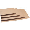 Paquet de 10 plaques carton kraft 1170x770