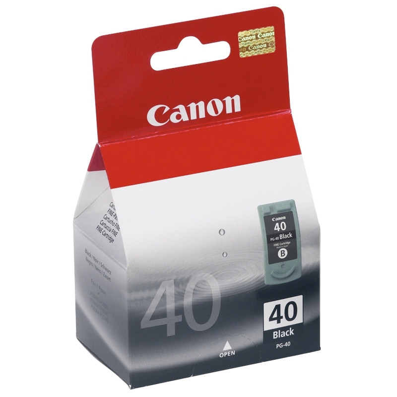 Canon 40 cartouche jet d'encre noire authentique (PG40BK)