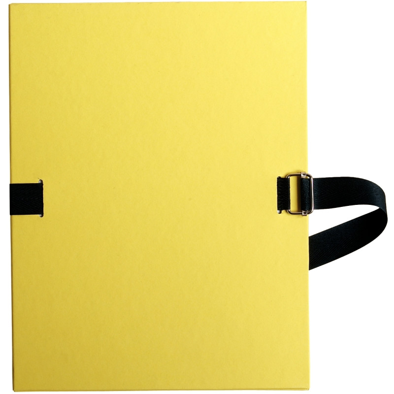 Chemise extensible FOREVER papier recyclé, jaune
