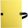 Chemise extensible FOREVER papier recyclé, jaune