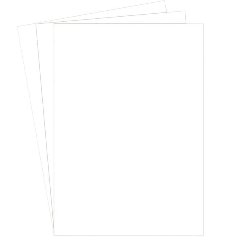 Paquet de 100 couvertures grain cuir Delta 250g A4 blanc