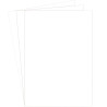 Paquet de 100 couvertures grain cuir Delta 250g A4 blanc