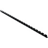 Boîte de 25 reliures plastiques couleur Ø 8mm noir