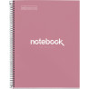 NOTEBOOK MIQUELRIUS format A4, 80 feuilles 90g, quadrillé 5x5, couvert