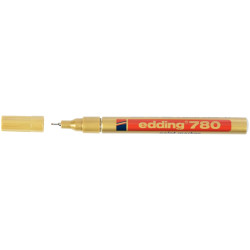 Marqueur peinture permanent E780 pointe fine or