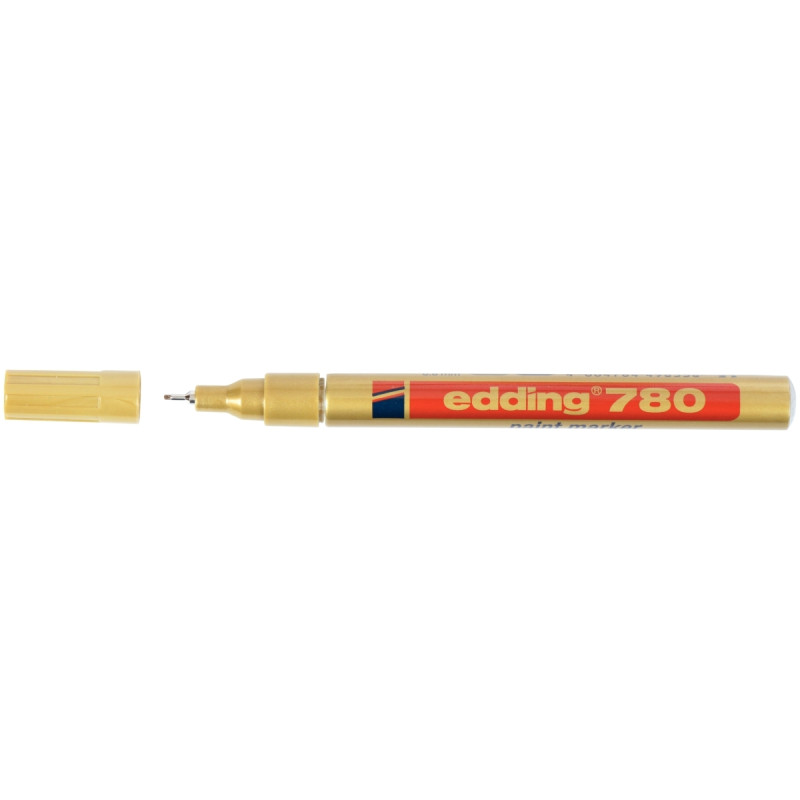 Marqueur peinture permanent E780 pointe fine or