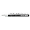 Marqueur craie pointe ogive 2-4mm blanc