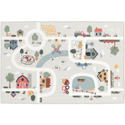Tapis 150x100cm petite ferme
