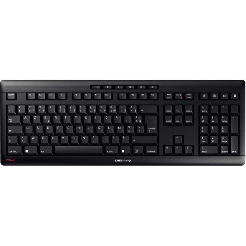 Clavier sans fil Cherry stream noir