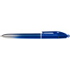 Stylo 4 couleurs Smooth bleu