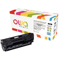 OWA cartouche laser noire jumbo remanufacturée compatible HP 12A / CAN
