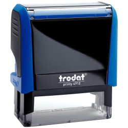 Timbre X-Print avec formule commerciale à encrage automatique SAISI en