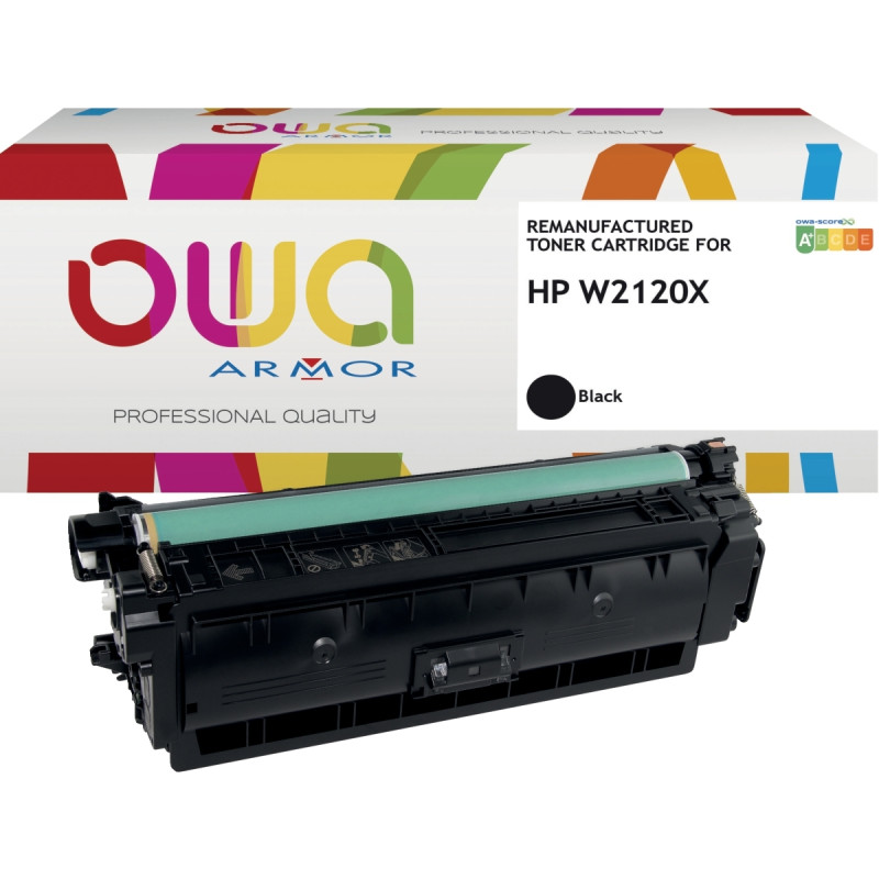 OWA toner laser remanufacturé noir haute capacité compatible HP 212X (